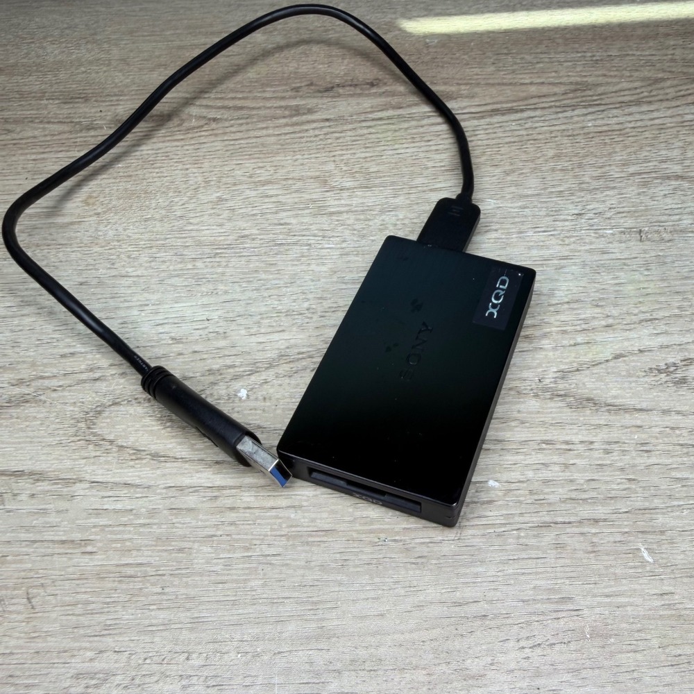Sony MRW-E80 XQD Card Reader USB 3.0 Black One Size